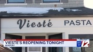 Newport s Vieste s restaurant to reopen Friday