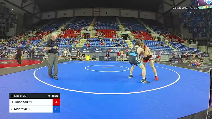 195 Lbs Round Of 32 - Hunter Tibodeau, Washington ...