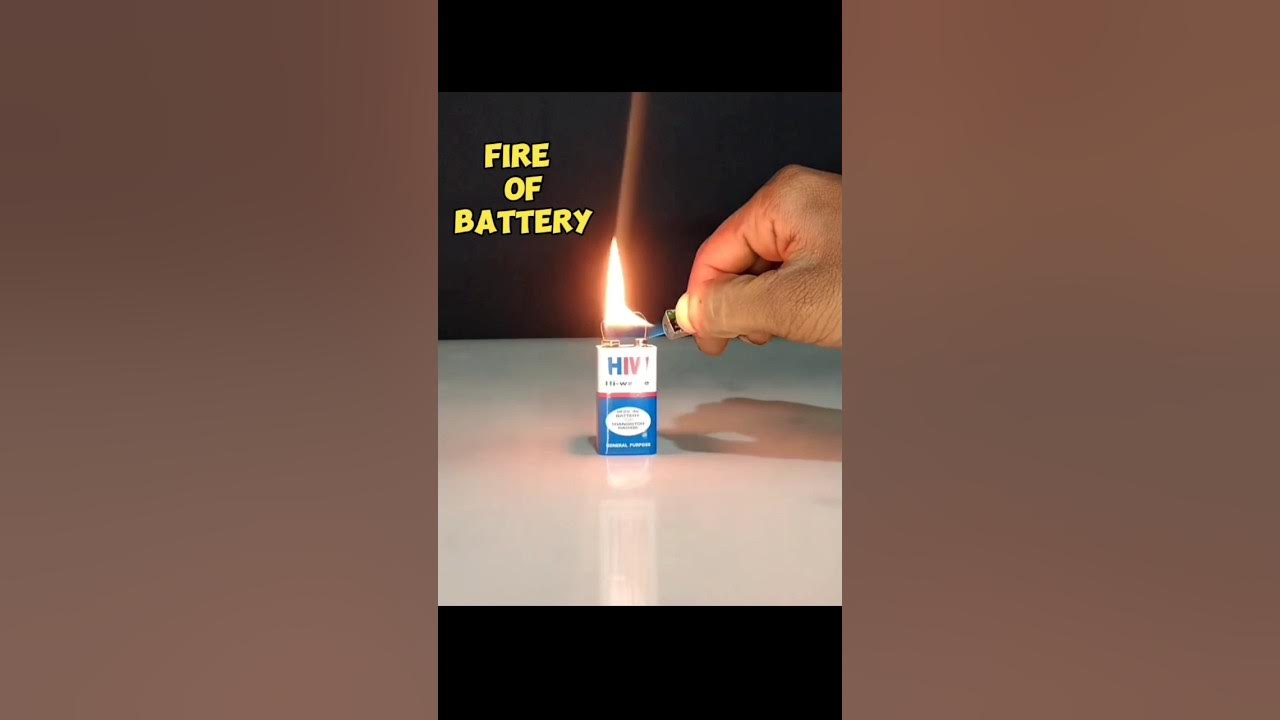 9 volt battery tricks 🤯 with resistanceshorts experiment viral YouTube