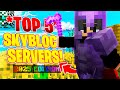 TOP 5 SKYBLOCK SERVERS! *2025 EDITION* | 1.8- 1.20+ | New Minecraft Skyblock Servers