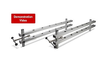 Demonstration Video: Premium Aluminium Panel Clamps - R3182X2