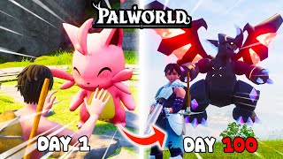 100 วันผจญภัยในเกม Palworld !!