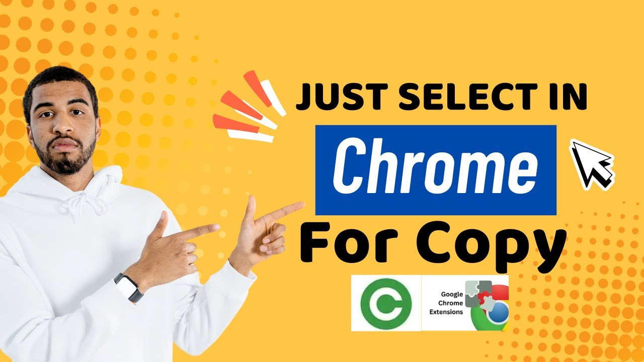Auto Copy Text on Select in Chrome Browser ! - YouTube