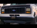 Van for Sale: 1990 Ford E-250 4x4 XLT Club Wagon