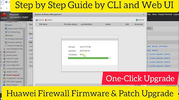 How to Upgrade Firmware and Patches on Huawei Firewall | Free Download Guide