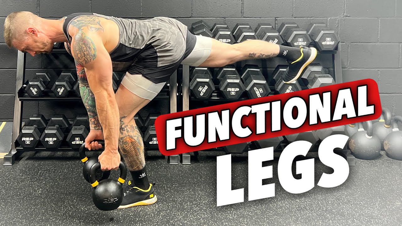 Top 5 Functional Leg Exercises to build strength and muscle 