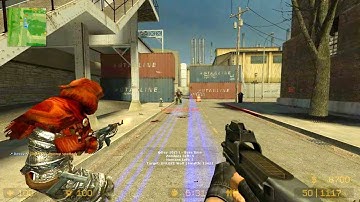 Counter Strike Source - Zombie Riot Mod Online Gameplay on Assault Map