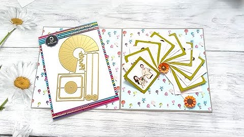 Waterfall Photo Album Making Tutorial| DIY Sweet Gift - #Alinacutle® #AlinaCraft #minialbum #amazon