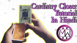 Cardistry Closer Tutorial / Card Fidget Move