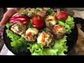 ГРИБЫ ШАМПИНЬОНЫ ФАРШИРОВАННЫЕ / РЕЦЕПТ ВКУСНО БЫСТРО ПОЛЕЗНО