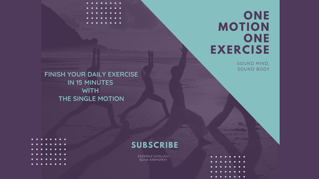 ONE MOTION ONE EXERCISE(TEK HAREKET BİR ANTRENMAN) - YouTube