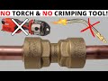 Hvac zoomlock push push to connect refrigerant fittings reviewinstallation no more brazing