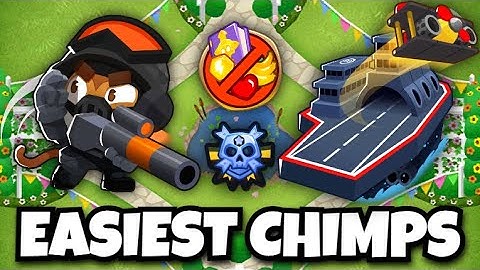 NEW Easiest Quad CHIMPS Black Border Guide (No Abilities/Micro/Geraldo) l Update 51.2 (Bloons TD6)