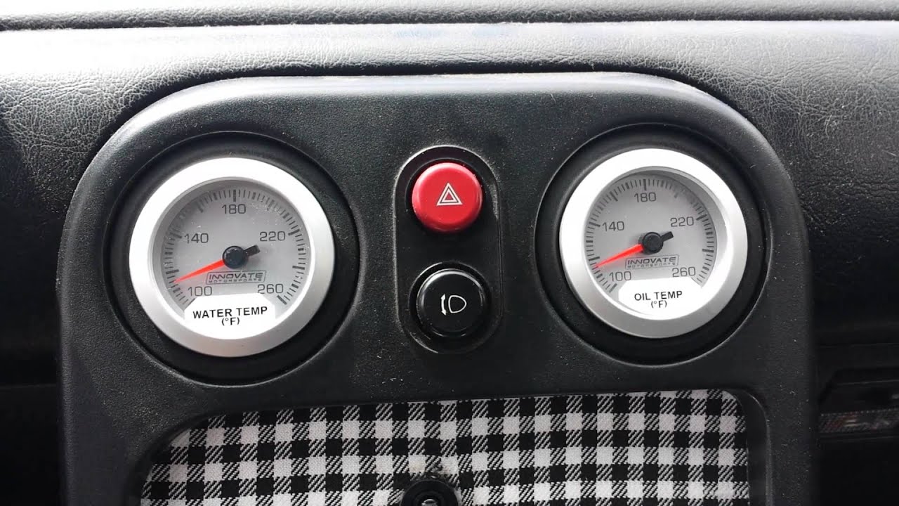 Innovate Motorsports G2 Temp Gauges Miata YouTube