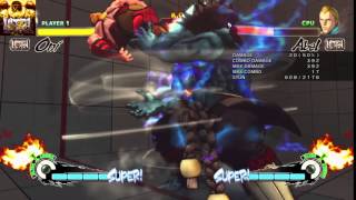 Ultra Street Fighter Iv - Oni Corner Combo