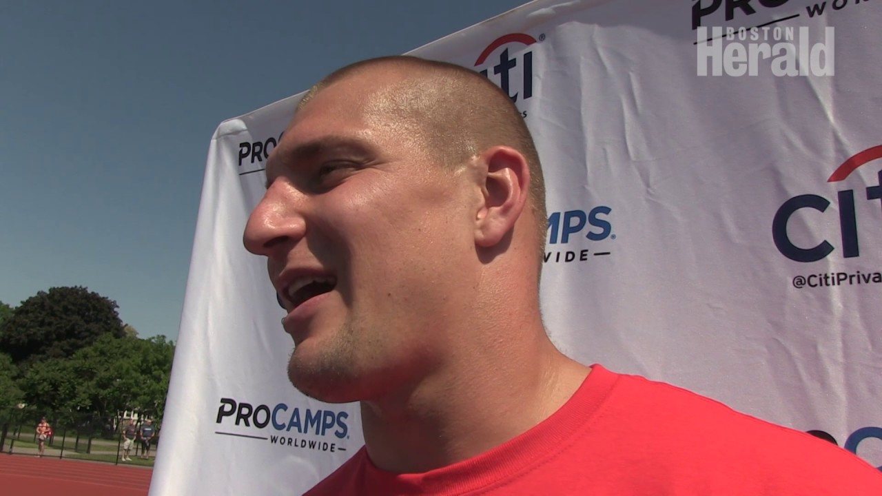 Gronk on getting his Super Bowl 51 ring last night YouTube