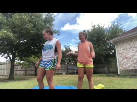 Yoga Challenge in Baby Oil - YouTube