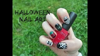 Halloween Nail Art Tutorial 🎃👻