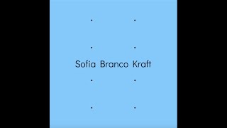 Sofia Branco Kraft - Visiting Artist