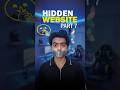 hidden website part 7 #tech #shorts #shortfeed #website