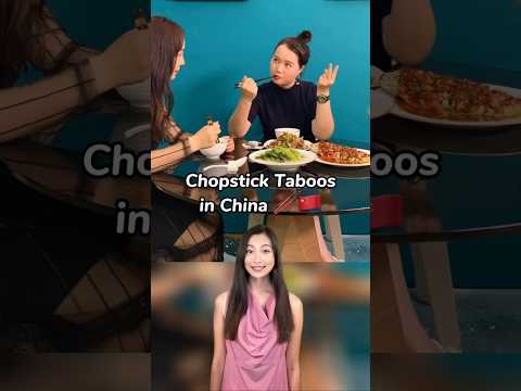 Chopstick Taboos in China‼️#china #chopsticks #chineseculture #chinesewithmia #chinesefood