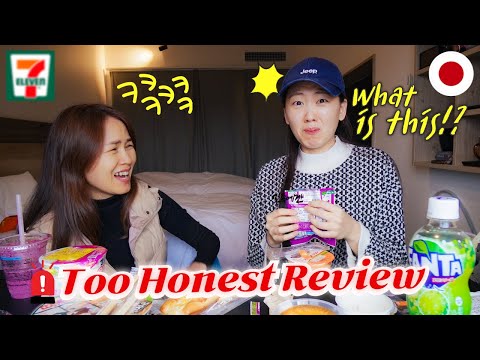 Honest Review of 🇯🇵Japanese Convenience Store Food 🍱 || w/Korean Mom