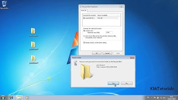 Cara Mengatur Recycle Bin HD