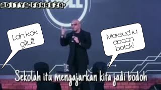 Deddy Corbuzier - Sekolah itu mengajarkan kita jadi bodoh