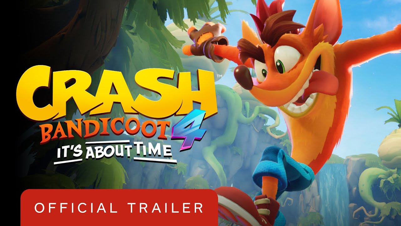 Crash Bandicoot 4: It's About Time officially announced with debut trailer