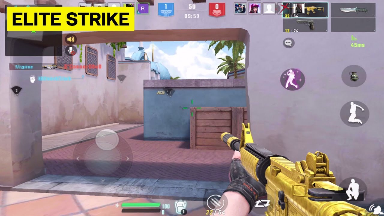 Elite Strike - A Stylish Multiplayer FPS Game (Android/iOS)
