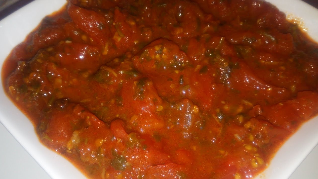 أسهل و ألذ و أسرع طماطم مشرملة