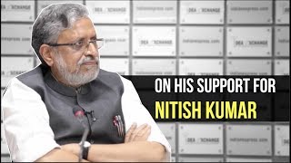 Sushil Modi On His Support For Nitish Kumar