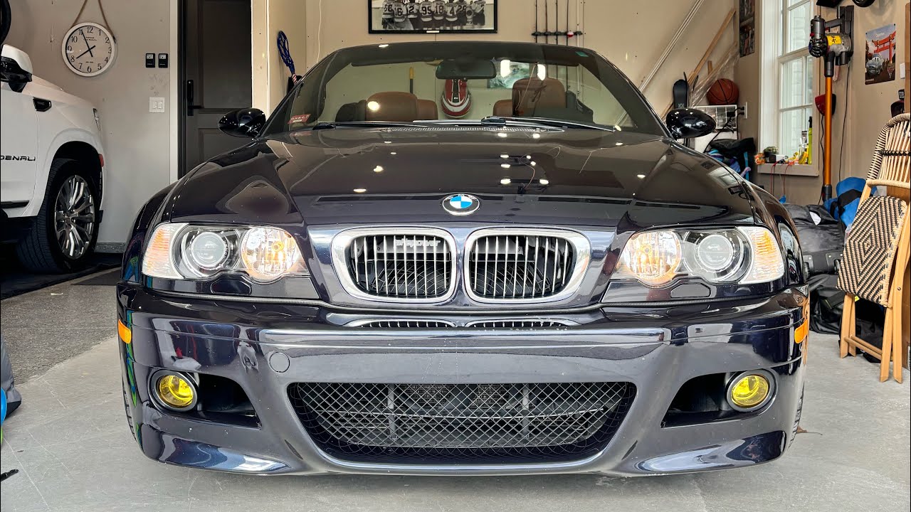 BMW M3 e46 cold start and small revs YouTube