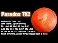 【paradox TX2】TRACK　Bowling　Ball