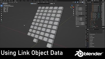Using Link Object Data in Blender