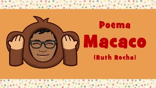 Poema Macaco - Ruth Rocha (atividades em PDF na descrição do vídeo)