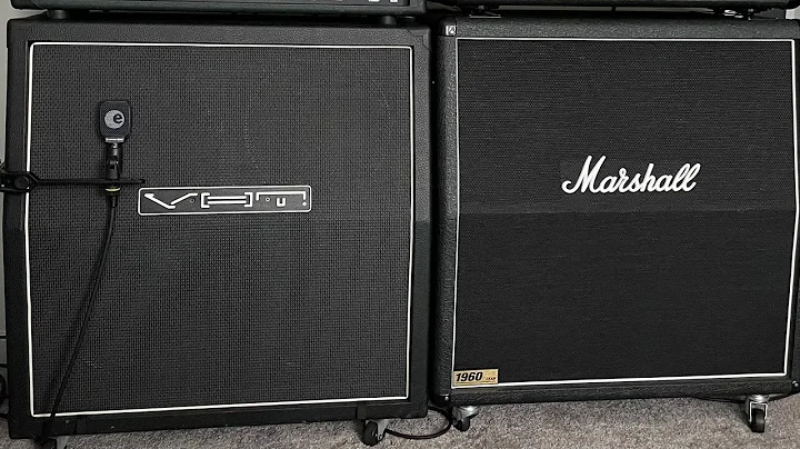 VHT Fat Bottom & Marshall 1960A: 4x12 Slant Cabinet Comparison