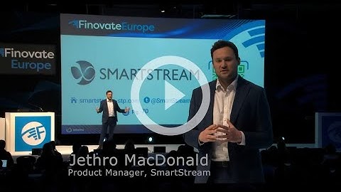 Finovate Europe – SmartStream Air