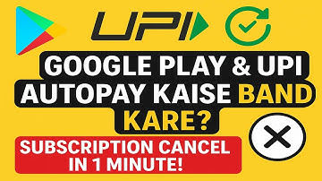 Google Play Store apps ke autopay & subscription cancel kaise kare | how to cancel autopay