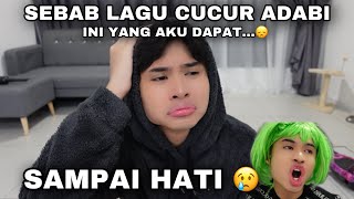 SAMPAI HATI😢 | SEBAB LAGU CUCUR ADABI, INI YANG AKU DAPAT😞!