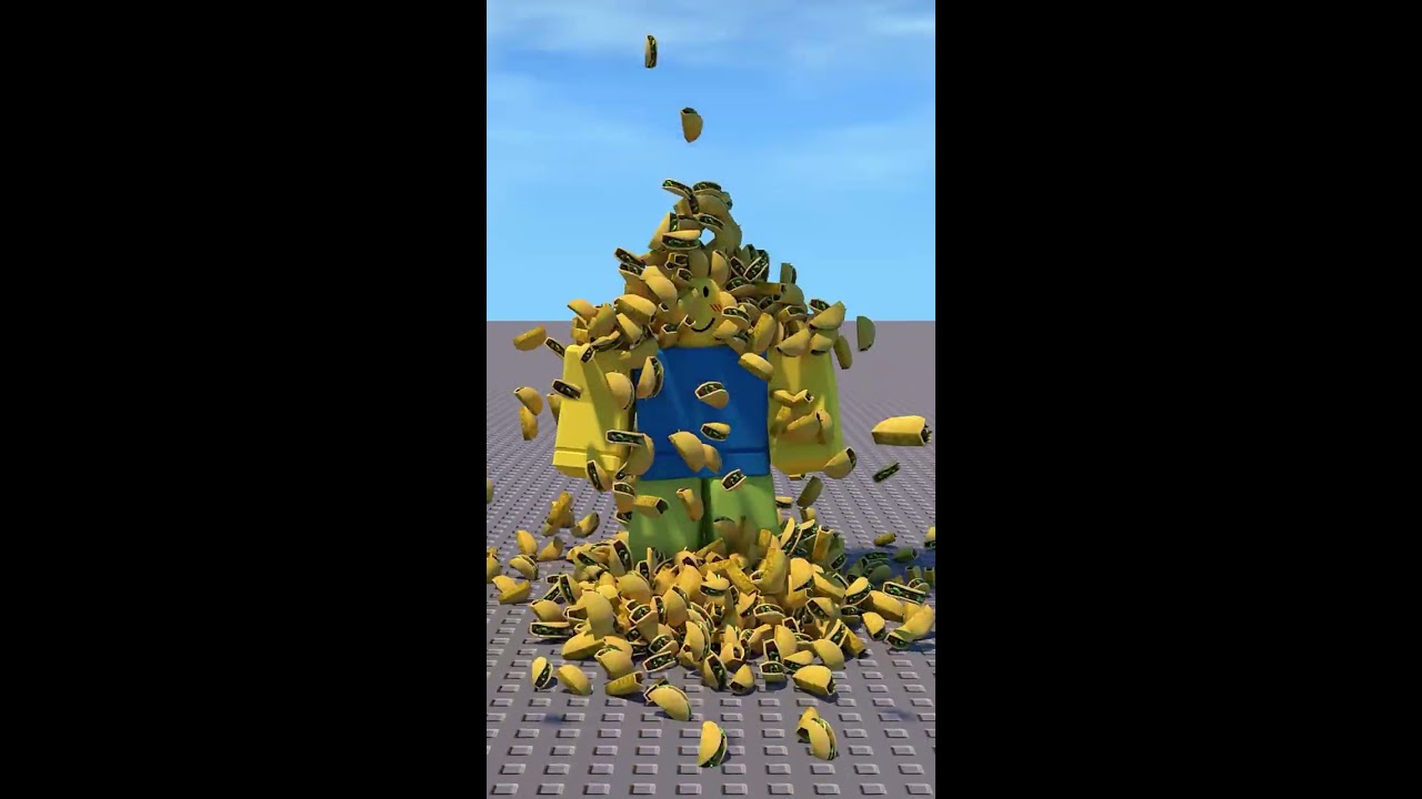 Raining TACOS In Roblox Shorts