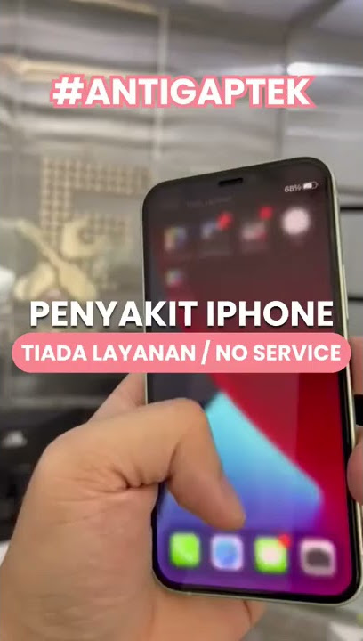 iPhone no service / tiada layanan?! ini cara ngatasinnya! #AntiGaptek #YukCariTau #KelasTekno