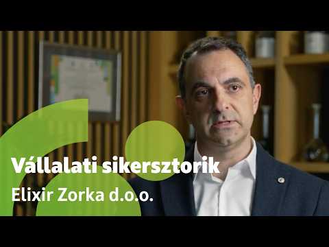 Az Elixir Zorka d.o.o. sikertörténete - Üzleti Kiválóságért OTP Díj