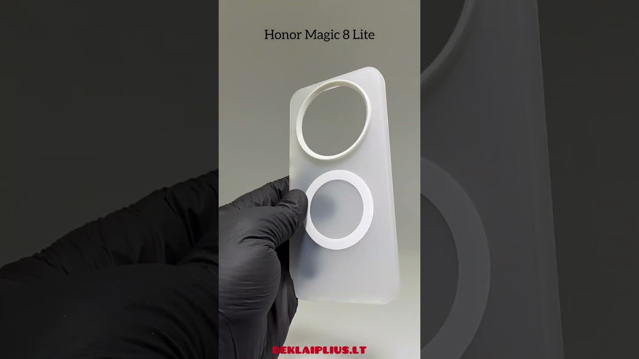 Honor Magic8 Lite Shockproof case with magsafe - transparent #honormagic8