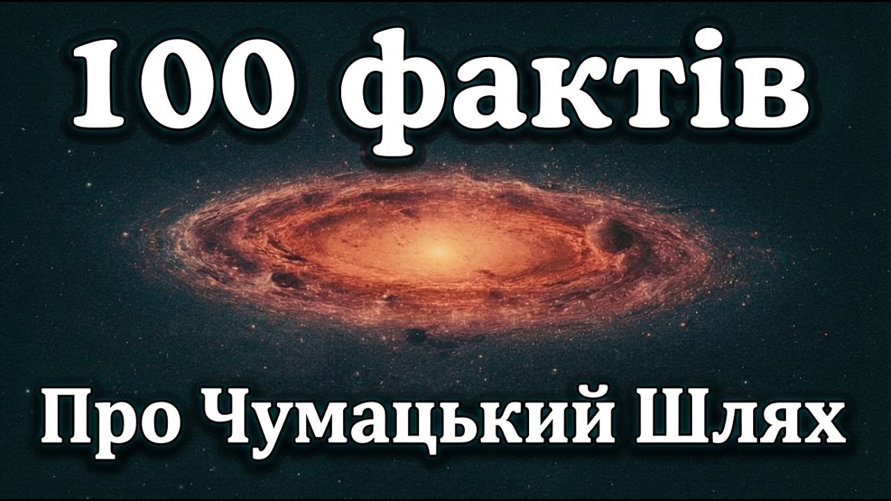 100 Неймовірних Фактів про Чумацький Шлях 💤 Лекція для Сну