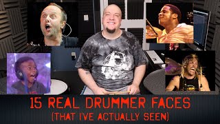 15 Real Drummer Faces I've Seen