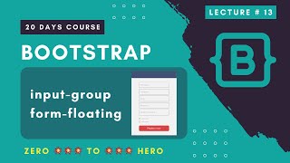 Bootstrap CSS Framework Forms in Bootstrap | Bootstrap tutorials in Hindi / Urdu