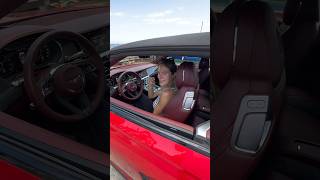 Take A Look At This Luxurious Bentley Gtc 😱 #Shorts | Jessicarmaniac | Pov | Luxury Cars