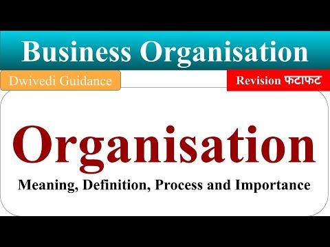 Video: Organization as an object of management: its components and processes