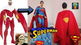 CUSTOM FIGURE SUPERMAN CHRISTOPHER REEVE TITAN HERO SERIES
